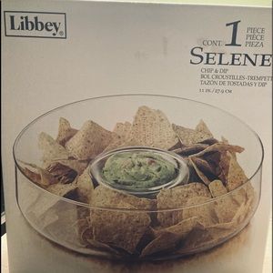 Chip and Dip Bowl . Never used still in original box